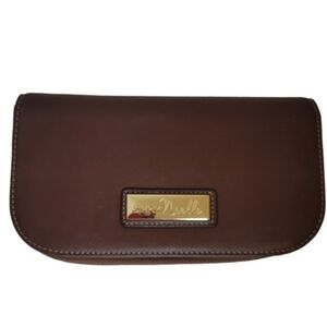 Simply Noelle Snap & Zip Brown Wallet NWT